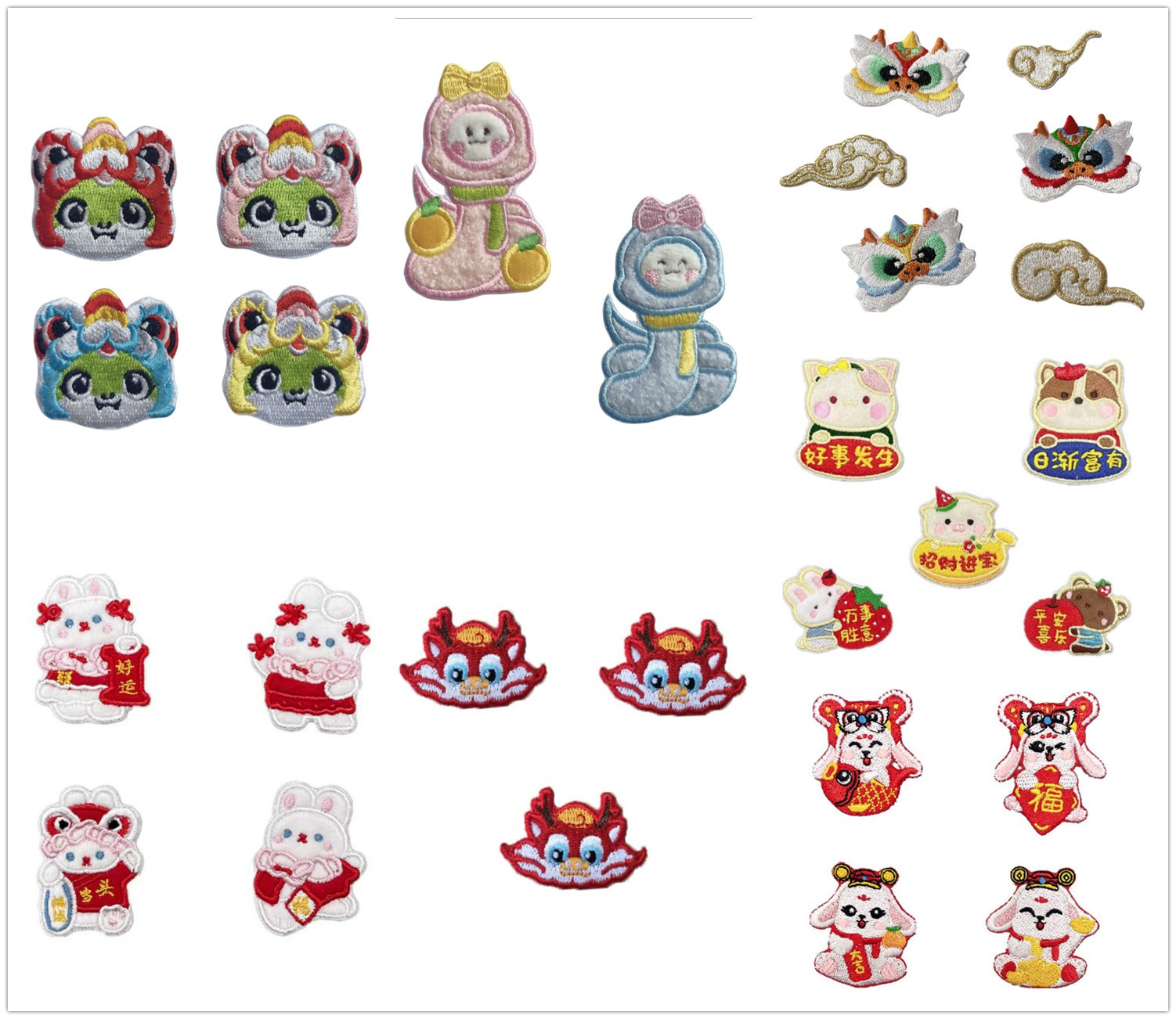 Phone Accessories Pictures - 10 pz bevande pantaloncini toppe ricamate