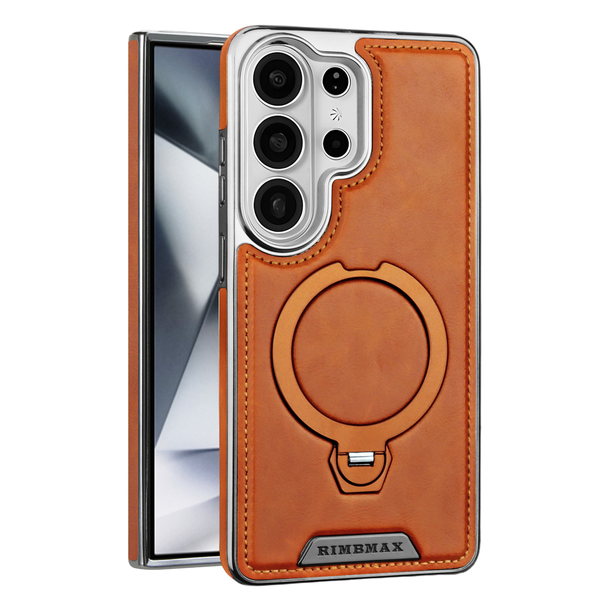Phone Accessories Popsocket - Custodia per telefono in pelle PU