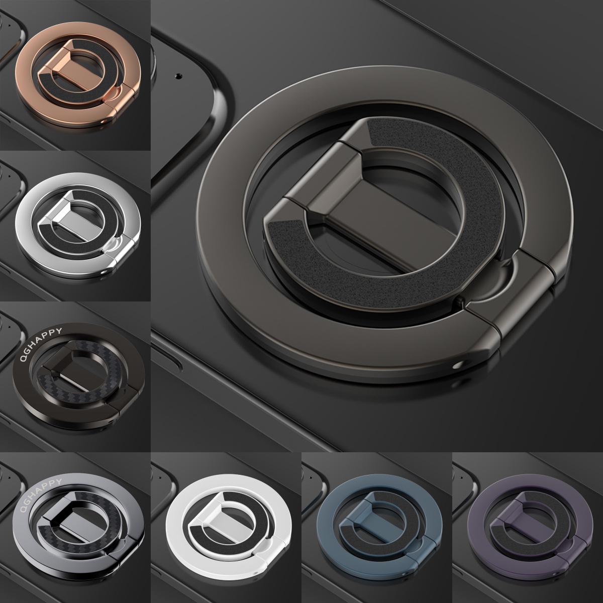 Pop Socket Grip - Per supporto magnetico per anello per