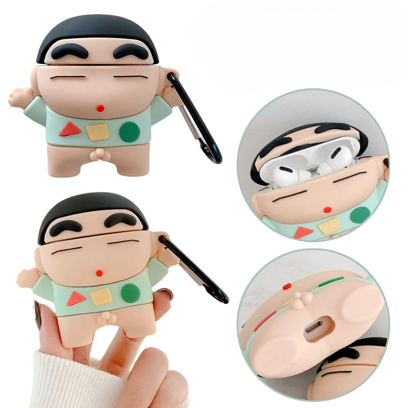 Airpod Case Cover - Custodia per auricolari Cartoon Crayon Shin-chan