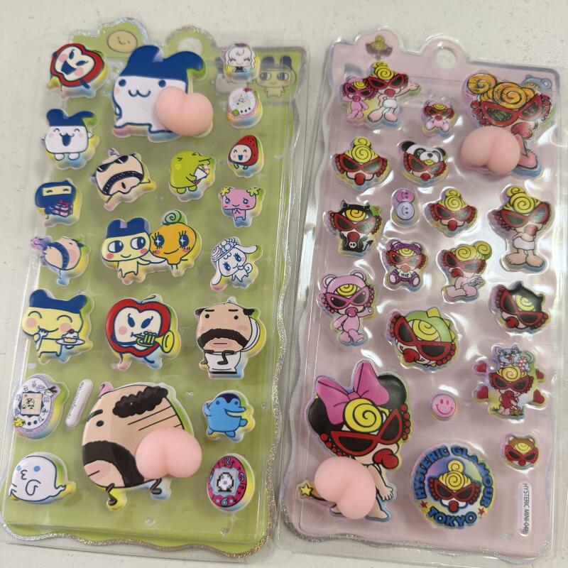 Phone Accessories Toys - Adesivi Musicali a Forma di Personaggi