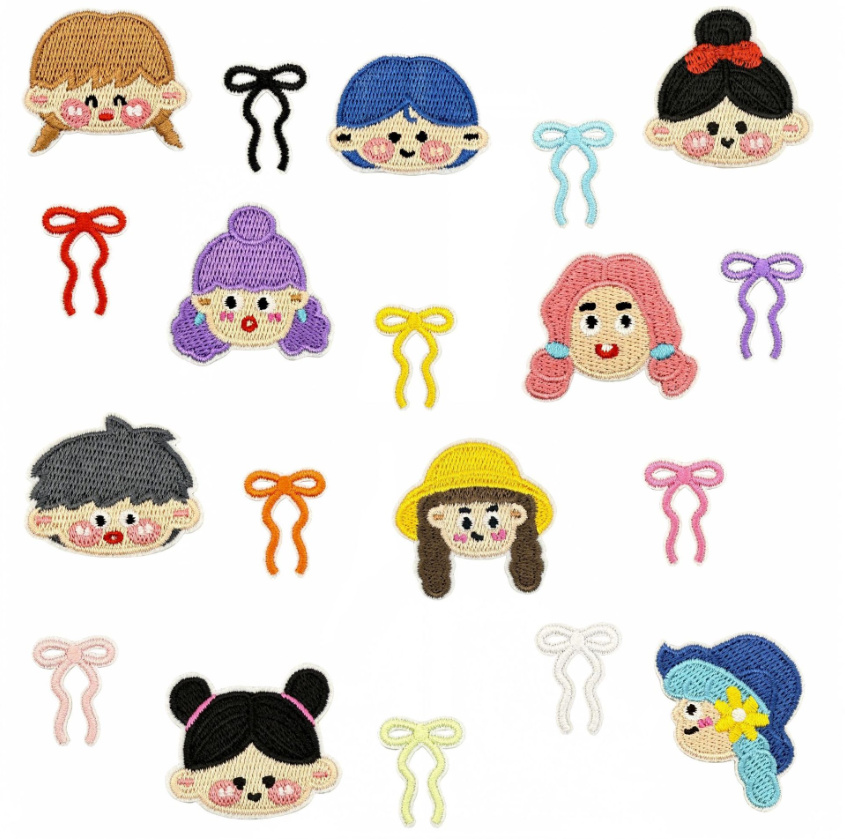 Phone Accessories Pictures - 10 pezzi ragazzo ragazze bowknot toppe