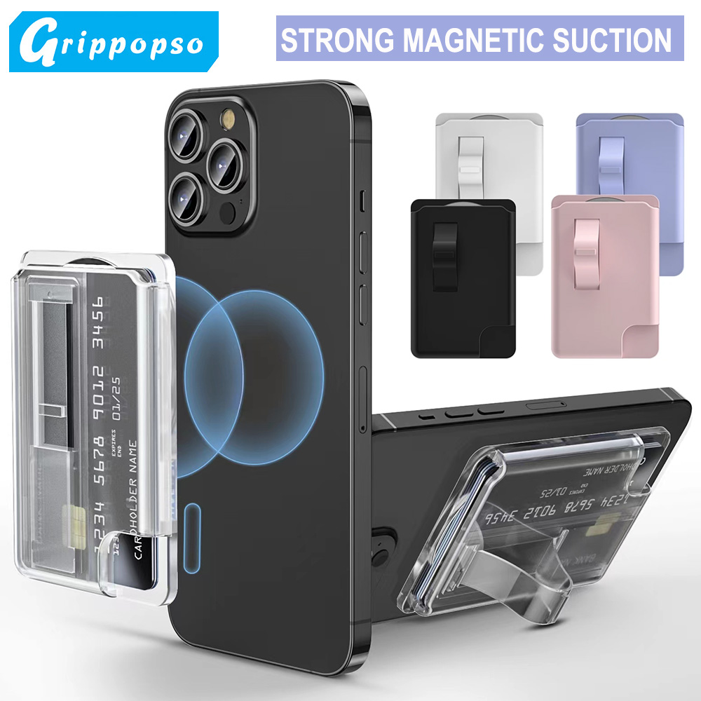 Pop Socket Grip - Grippopso Portafoglio magnetico Porta carte di