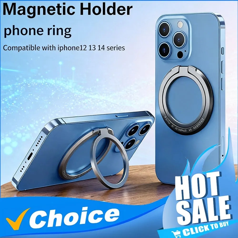 Pop Socket Grip - Supporto Magnetico per Telefono con Anello