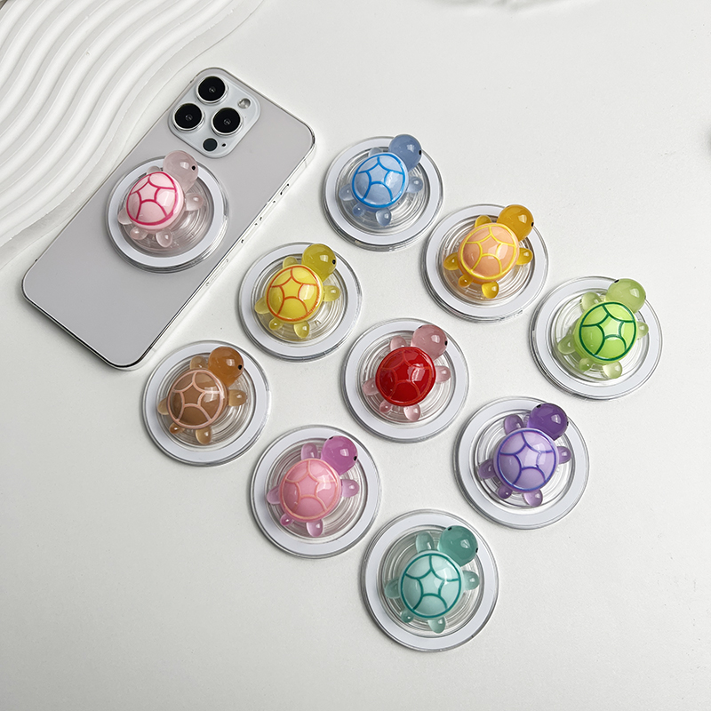 Pop Socket Grip - 1PC Glow-in-the-Dark Tartaruga Supporto per telefono