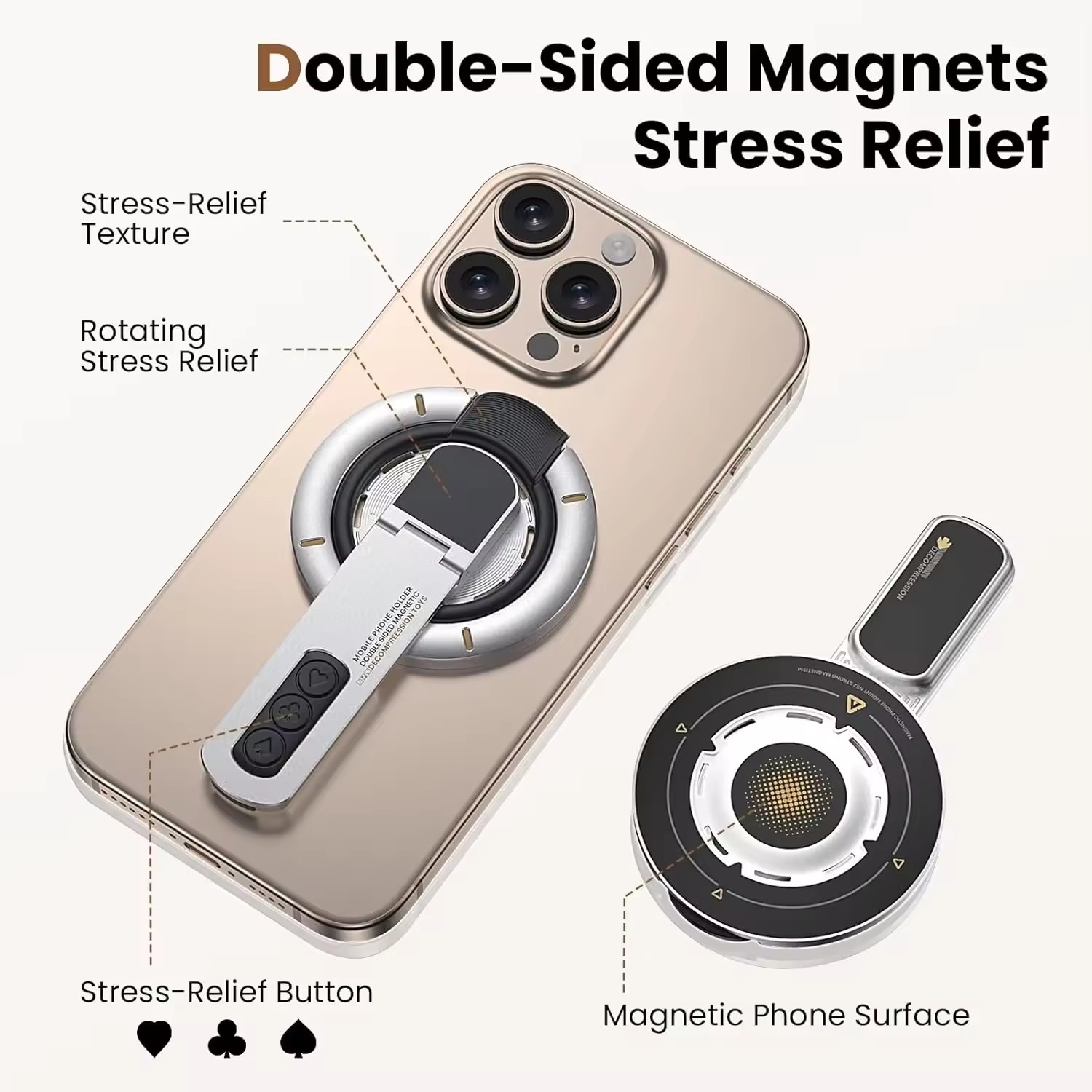 Supporto Magnetico a Doppia Fa - Phone Accessories Vendor recensione e prezzo