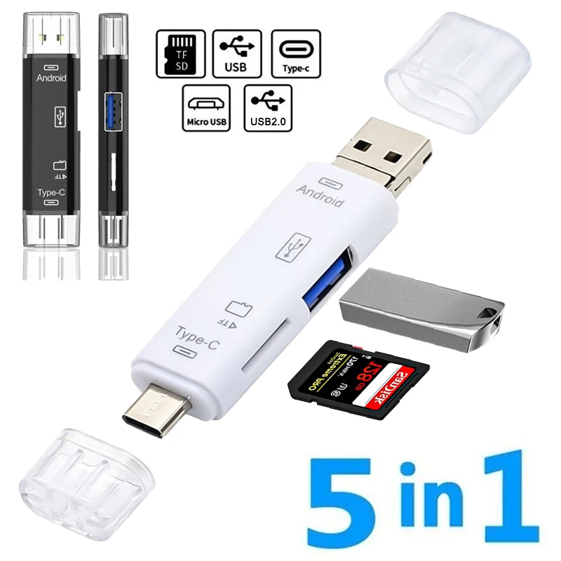 5 in 1 Multifunzione Usb 2.0 T - Micro Sd Card recensione e prezzo