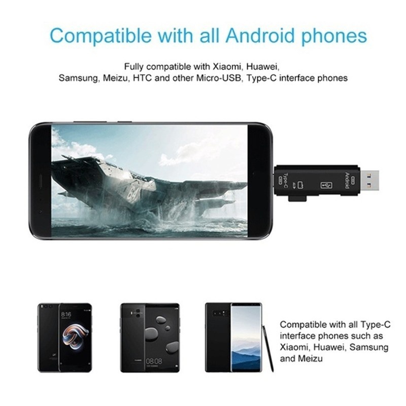 5 in 1 Multifunzione Usb 2.0 T - Micro Sd Card recensione e prezzo