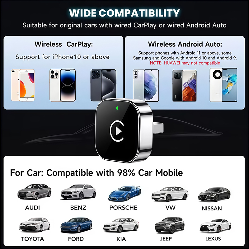 Adattatore CarPlay Wireless 2- - Phone Accessories Vendor recensione e prezzo