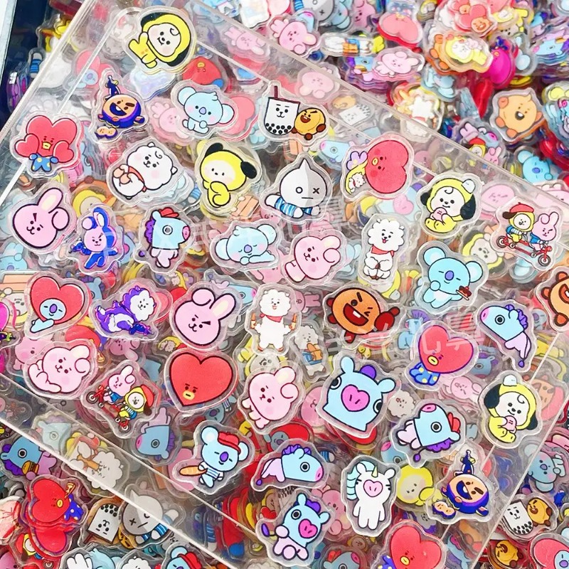 60 Pezzi 2CM Kawaii BT21 Fogli - Phone Accessories Toys recensione e prezzo