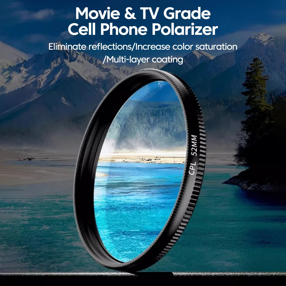 Nuovo 52mm CPL Filtro per obie - Phone Accessories Usa recensione e prezzo