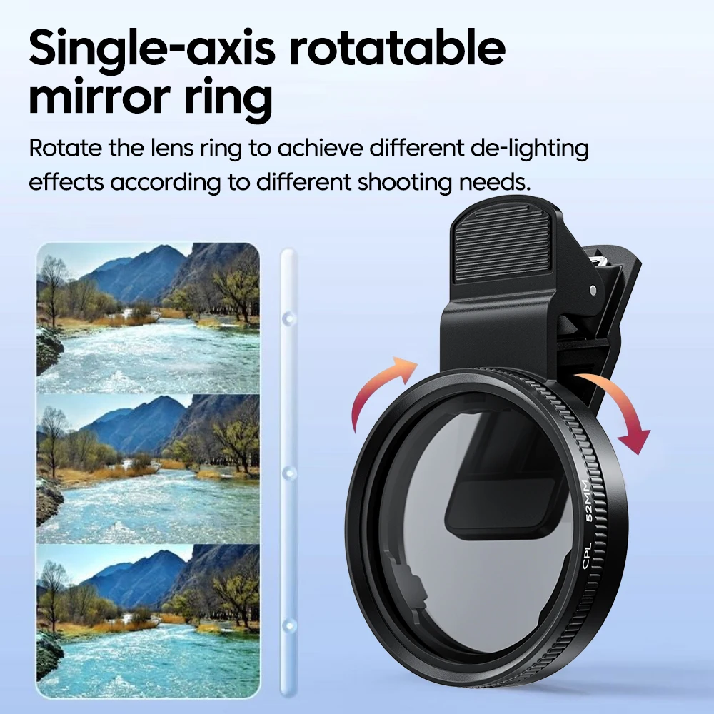 Nuovo 52mm CPL Filtro per obie - Phone Accessories Usa recensione e prezzo